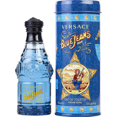 gianni versace blue jeans eau de toilette uomo 75 ml|versace blue jeans discontinued.